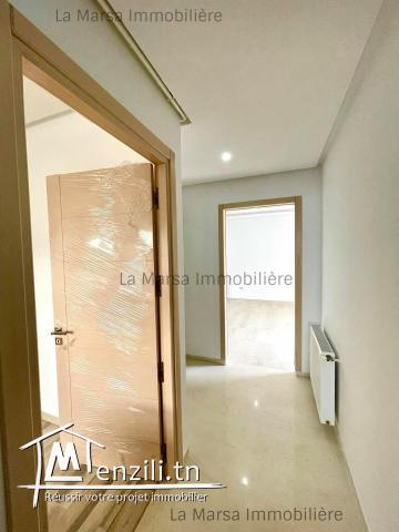 A Louer appartement s2 neuf à Gammarth