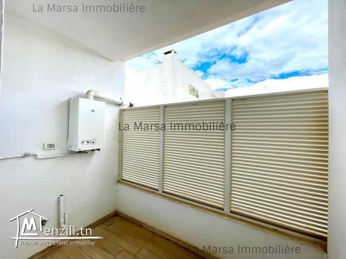 A Louer appartement s2 neuf à Gammarth
