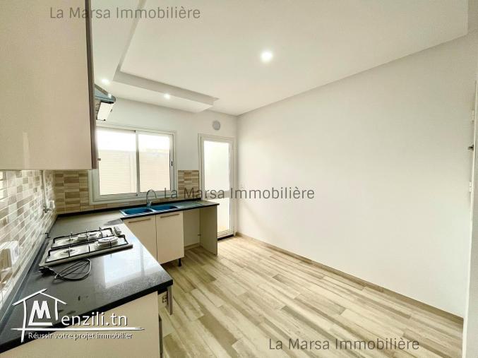 A Louer appartement s2 neuf à Gammarth