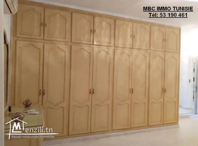 villa triple façades, 2 étages à marsa ennassim quartier résidentiel