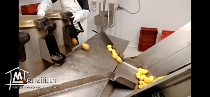 Pomme de terre frites epechee sous vide a vendre front commerce