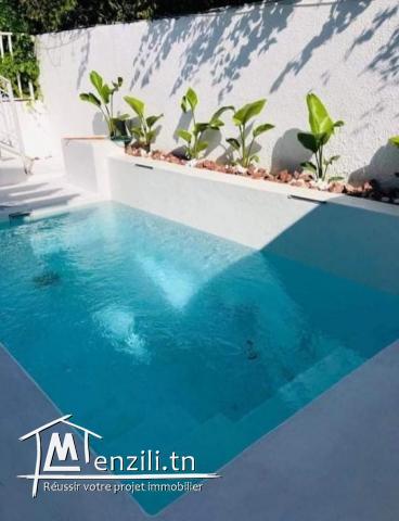 Villa avec piscine location annuelle