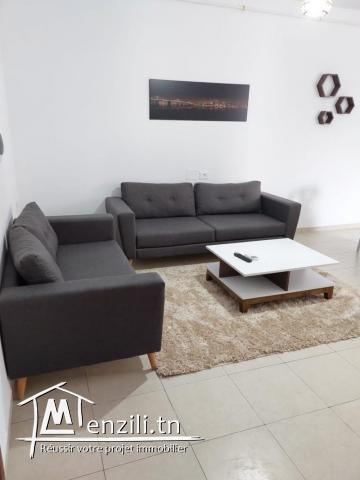 Magnifique appartement au bord de la plage à Hergla avec une place de parking en sous-sol