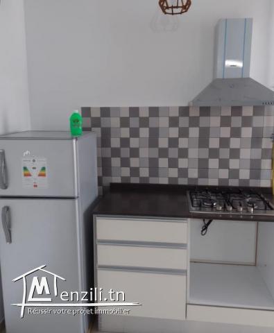 Magnifique appartement au bord de la plage à Hergla avec une place de parking en sous-sol