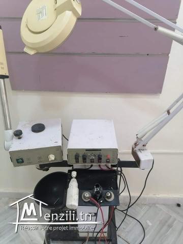 Vente matériel esthétique et coiffure en bon état