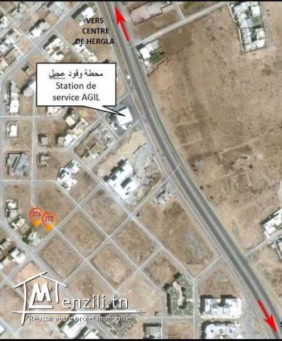 terrain AFH à vendre hergla