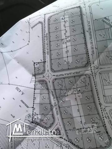 Terrain à vendre menzel temime plage