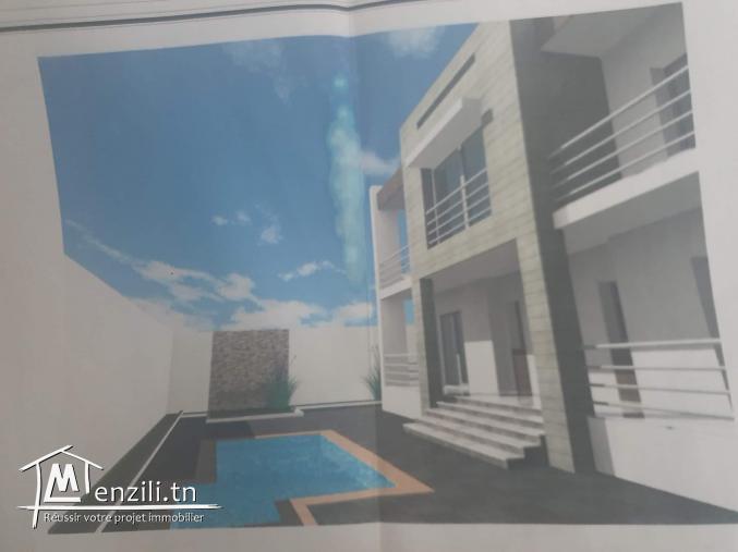 Villa inachevée a vendre