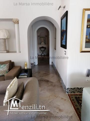 A Vendre villa s5 avec piscine et jardin à Carthage
