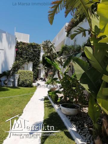 A Vendre villa s5 avec piscine et jardin à Carthage