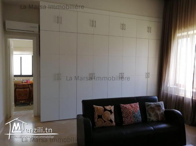 A Vendre villa s5 avec piscine et jardin à Carthage