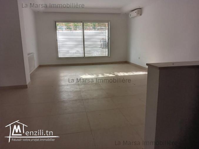 A Louer appartement s2 avec jardin à La Marsa