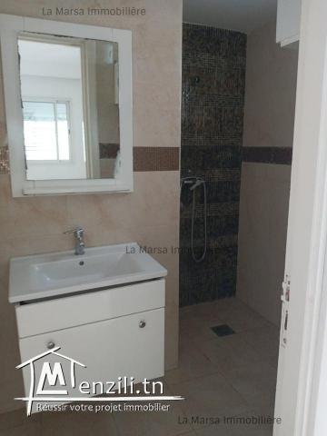 A Louer appartement s2 avec jardin à La Marsa