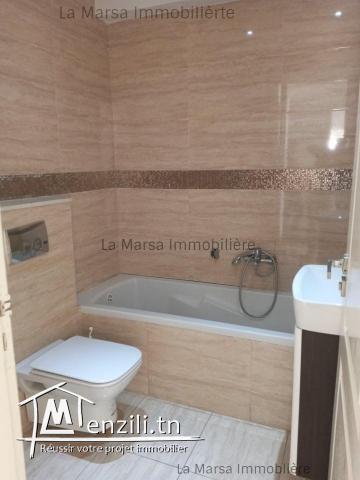 A Louer appartement s2 avec jardin à La Marsa