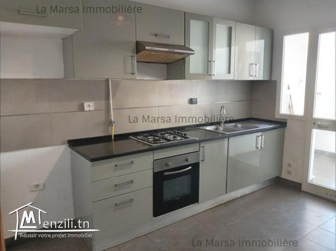 A Louer un bel appartement s3 à La Marsa