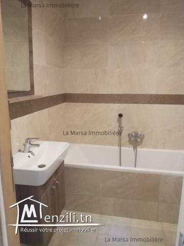 A Louer un bel appartement s3 à La Marsa