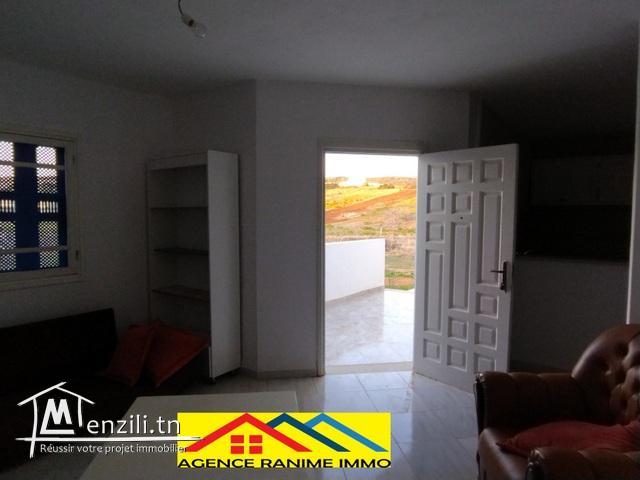 Maison ds 150m2 à la plage el haouaria cap bon