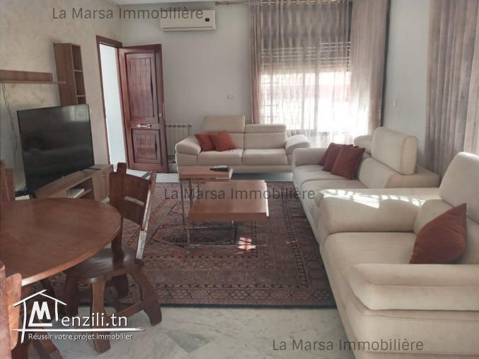 A Louer rdc s3 avec piscine aux Jardins de Carthage