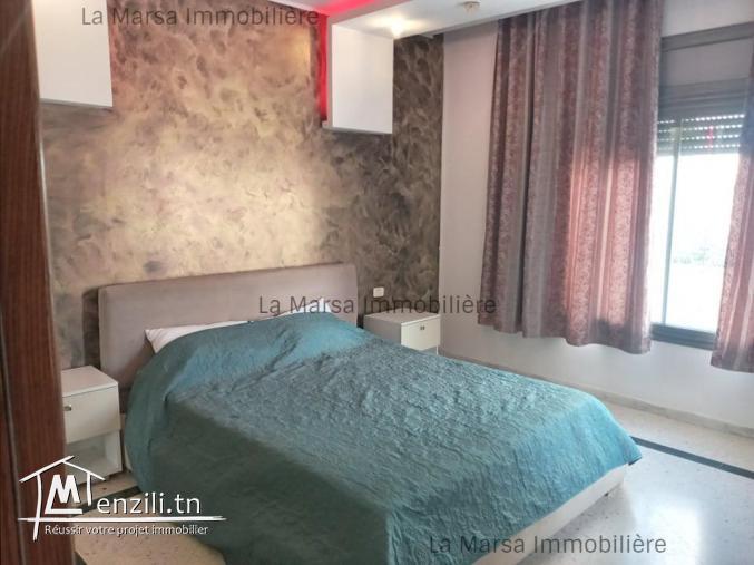 A Louer rdc s3 avec piscine aux Jardins de Carthage