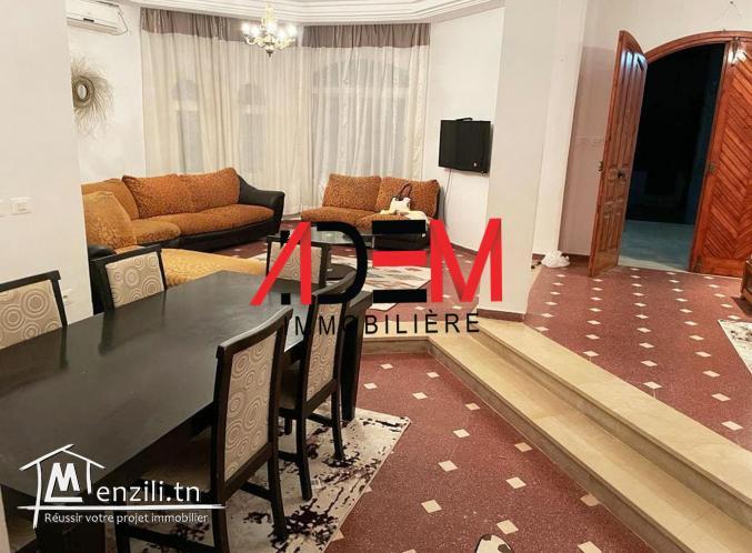 Spacieux RDC meublé avec jardin et garage