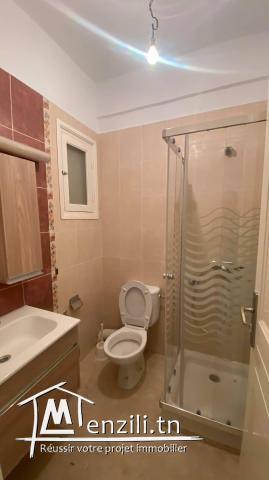 A vendre un appartement s+1 aux jardins de l'aouina