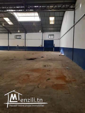 USINE LOYER A LA ZONE INDUSTRIELLE DE ROUTE DE MAHDIA KM 10 SFAX SEBAI 1600 m2