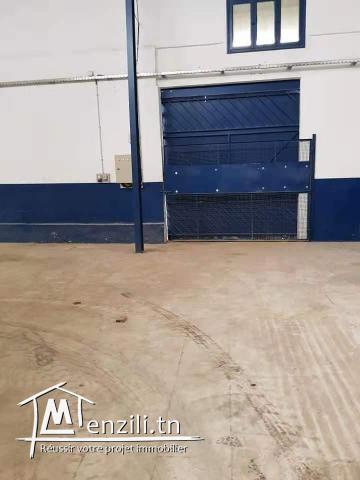 USINE LOYER A LA ZONE INDUSTRIELLE DE ROUTE DE MAHDIA KM 10 SFAX SEBAI 1600 m2