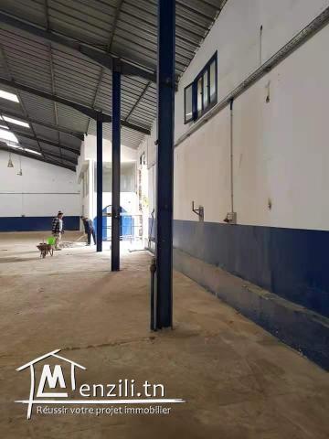 USINE LOYER A LA ZONE INDUSTRIELLE DE ROUTE DE MAHDIA KM 10 SFAX SEBAI 1600 m2