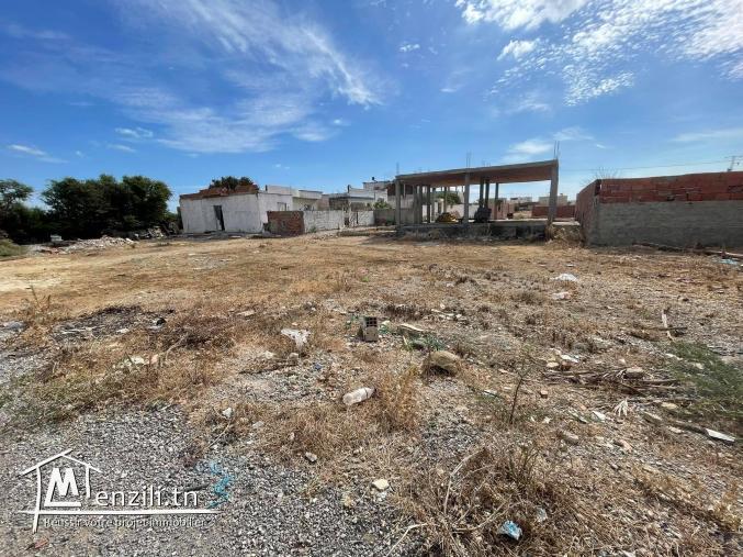 terrain a vendre à  ksar mnara