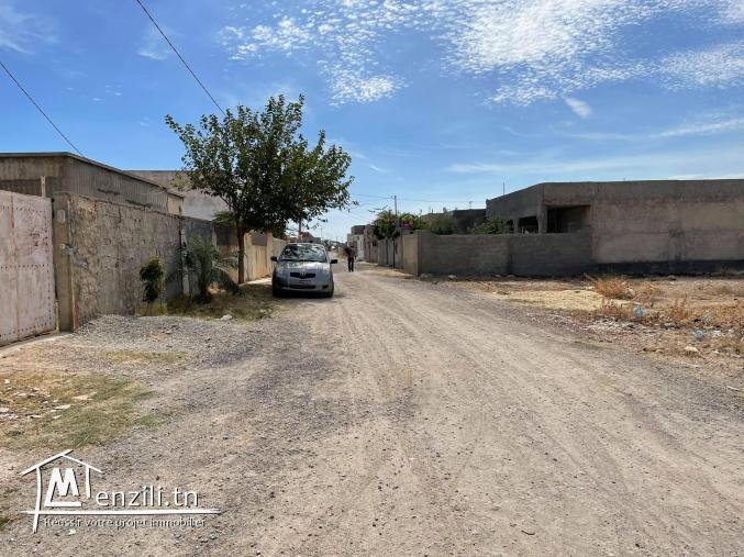 terrain a vendre à  ksar mnara