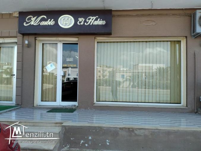 Deux FOND DE COMMERCE pour location ou vente à Hammamet