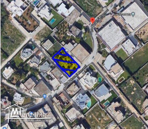 Terrain à Soukra Rue Yakout el Hamaoui