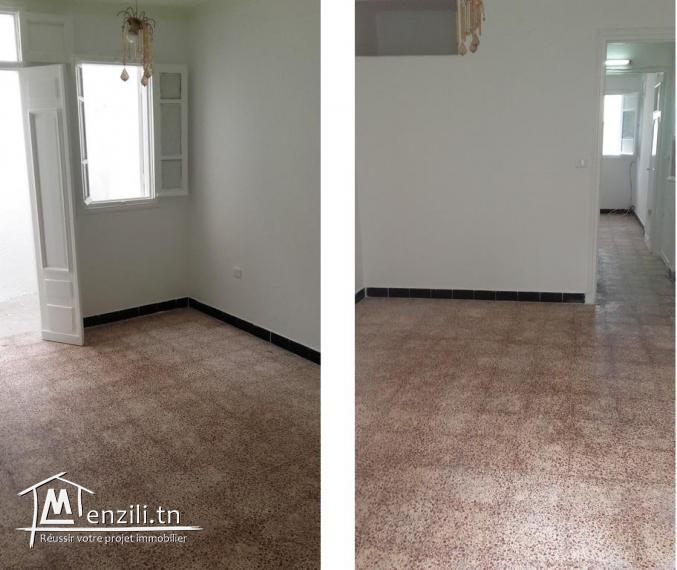 Studio nouvellement rénové dans quartier résidentiel - Boukornine