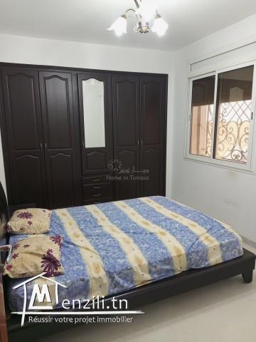 A louer appartement S+2 meublé à Chott Meriem