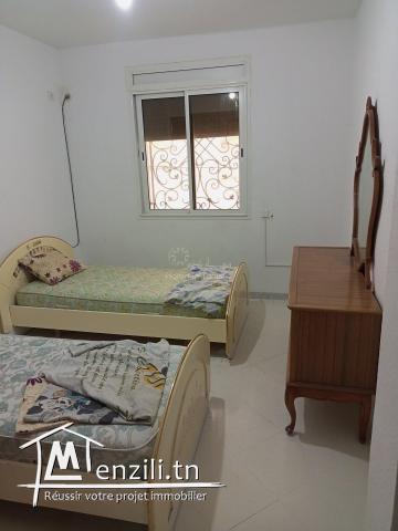 A louer appartement S+2 meublé à Chott Meriem