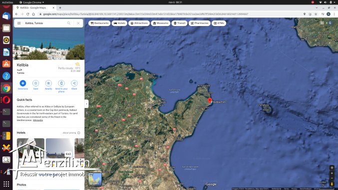 Terrain constructible 460m2, tout près des plages de Kelibia