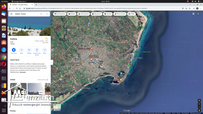 Terrain constructible 460m2, tout près des plages de Kelibia