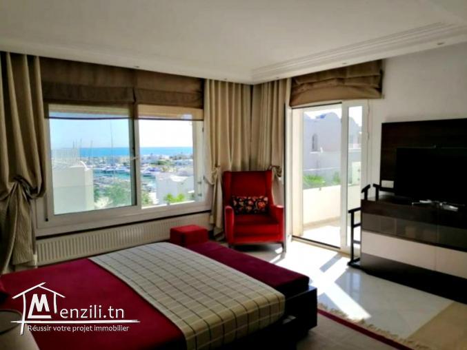 a vendre une luxueuse villa a Marina Gammarth