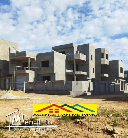 Deux villas dans 250m2 style américains a el haouaria