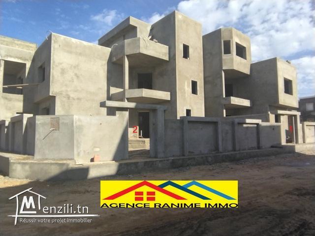 Deux villas dans 250m2 style américains a el haouaria