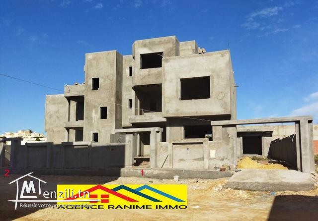 Deux villas dans 250m2 style américains a el haouaria