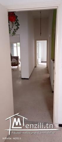 vend appart s+3 + jardin privé el yasminet madina jadida