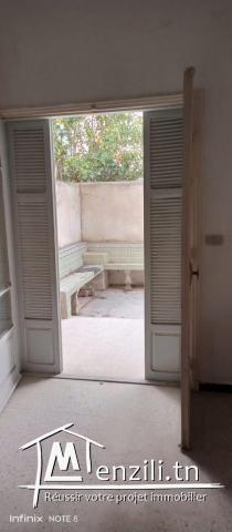 vend appart s+3 + jardin privé el yasminet madina jadida
