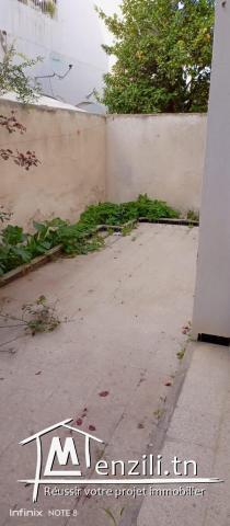vend appart s+3 + jardin privé el yasminet madina jadida