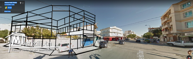 Carthage Salambo. 360m2. Avenue Hedi Chaker