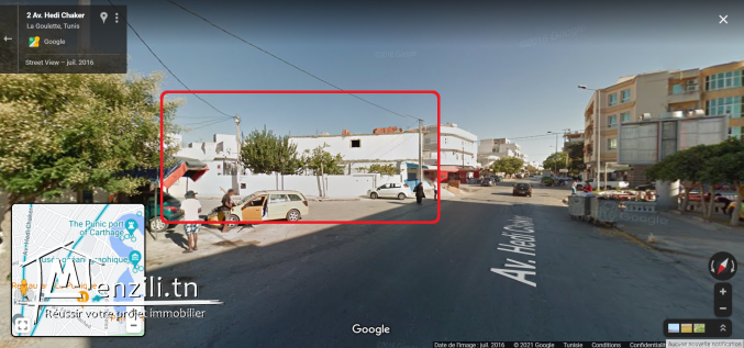 Carthage Salambo. 360m2. Avenue Hedi Chaker