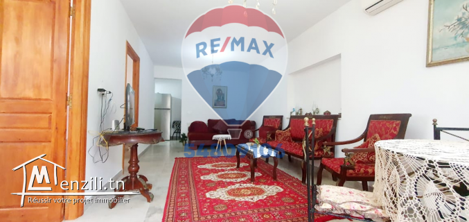 S+2 à louer à La Marsa Plage (charges comprises)