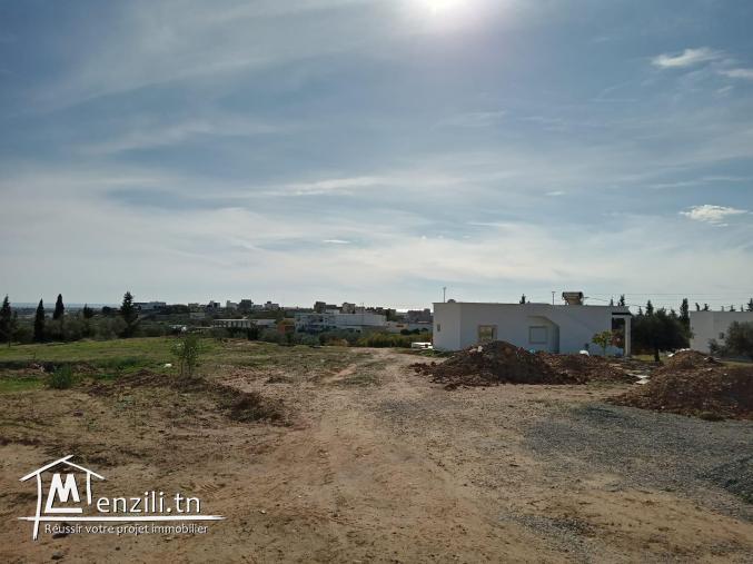 500 M² a vendre de hammamet