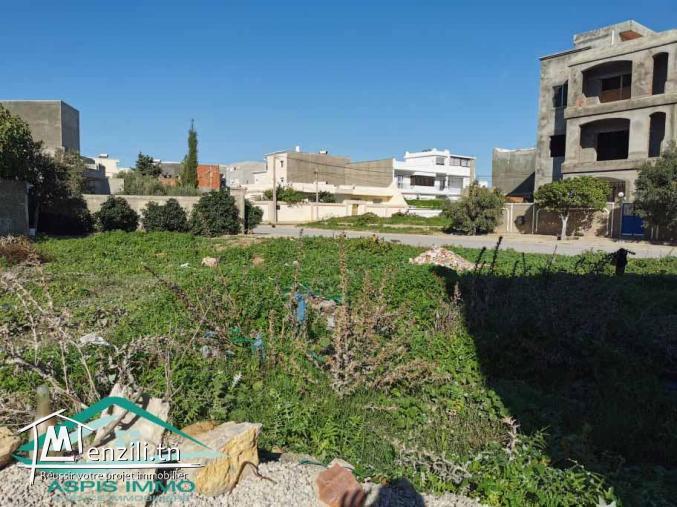 VT677:Terrain d'habitation 468 m² à cité Riadh Kelibia
