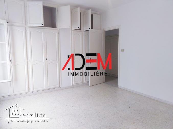 Spacieux étage de villa S4 de 250m² avec abri voiture